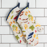 Field Mushrooms Oven Mitt