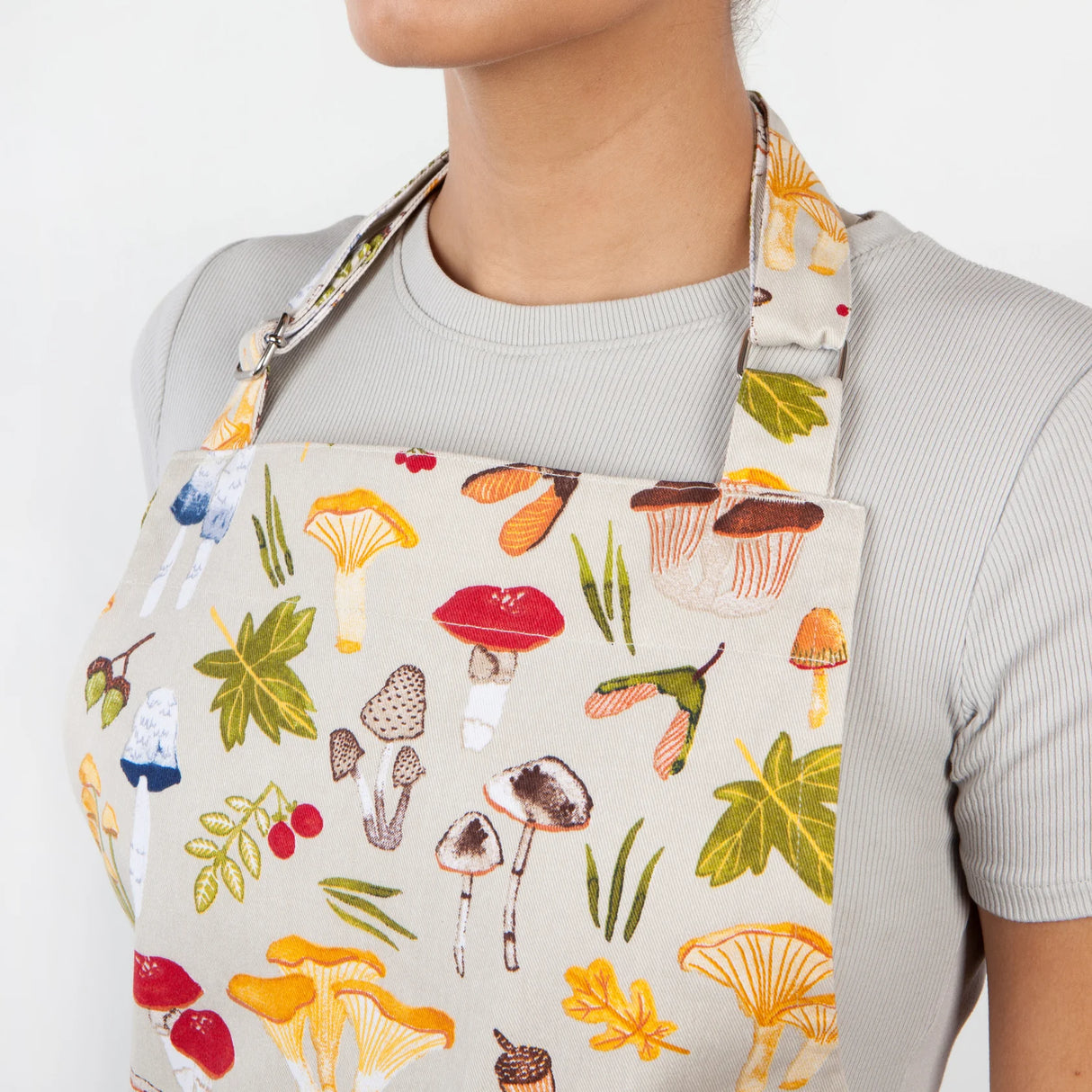 Field Mushrooms Chef Apron