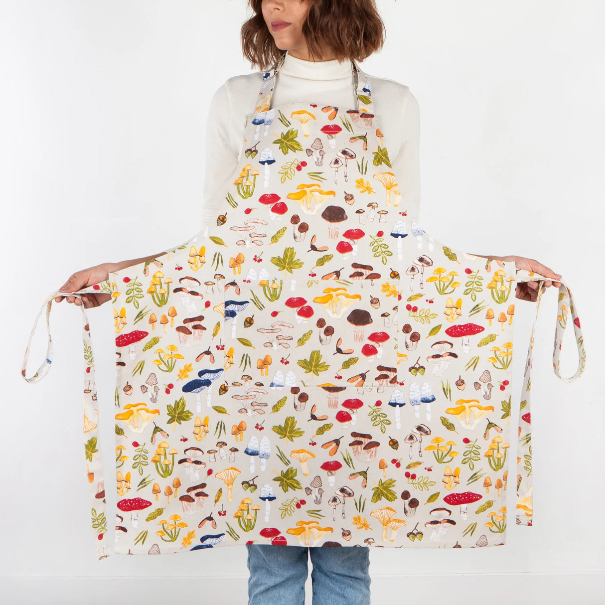 Field Mushrooms Chef Apron