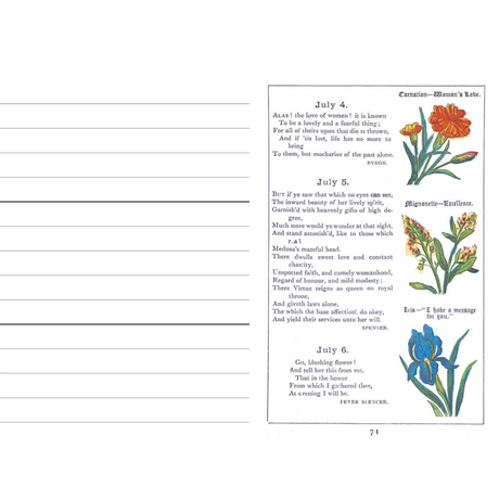 The Floral Birthday Book