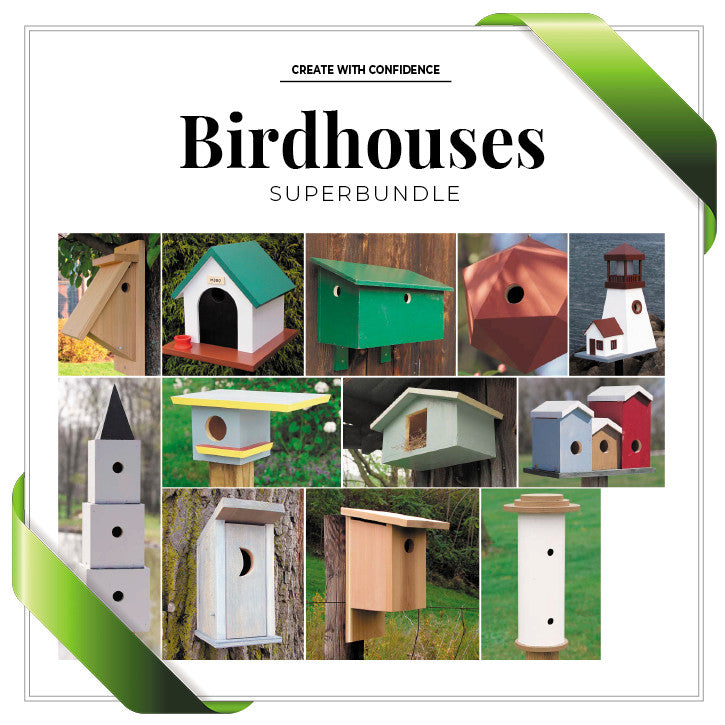 GELCHOP ゲルチョップ バードハウス Smork Birdhouse Projects SuperBundle – The Old Farmer's Almanac Store