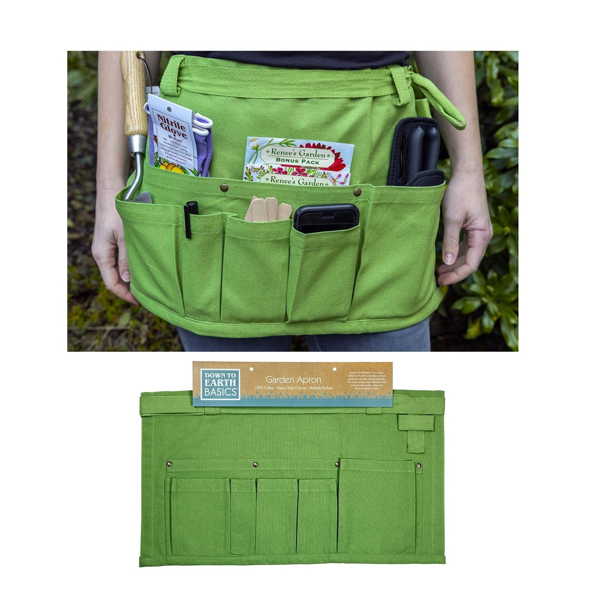 Garden Apron - Green