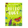 Book cover of 'Hello Bugs' with colorful illustrations of insects on a green background