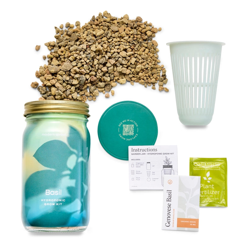 Herb Garden Jar - Basil