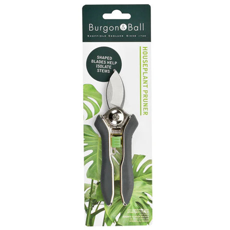 the houseplant pruner in its white and green package