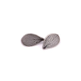 Pressed Hydrangea Studs - Brass or Silver