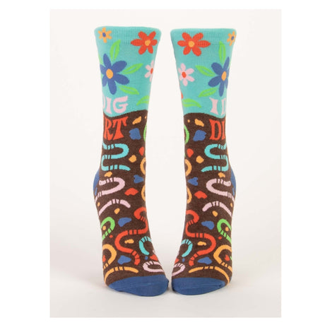 I Dig Dirt Crew Socks