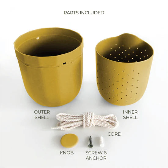 Loop Hanging Planter - 4 colors available