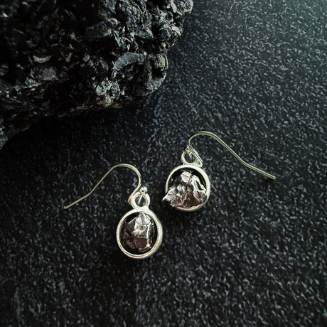 Meteorite Earrings