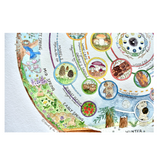 Giclée Art Print - Mushroom Foraging Calendar