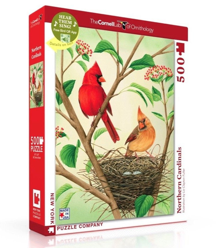 Northern Cardinals Jigsaw Puzzle 500 Piece