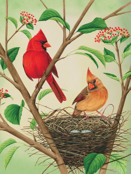 Northern Cardinals Jigsaw Puzzle 500 Piece