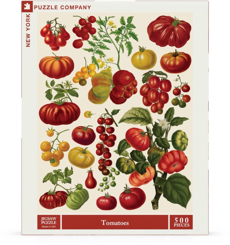 tomato._530さん8-19-5など3ページ合計 Tomatoes Jigsaw Puzzle 500 Piece – The Old Farmer's Almanac Store
