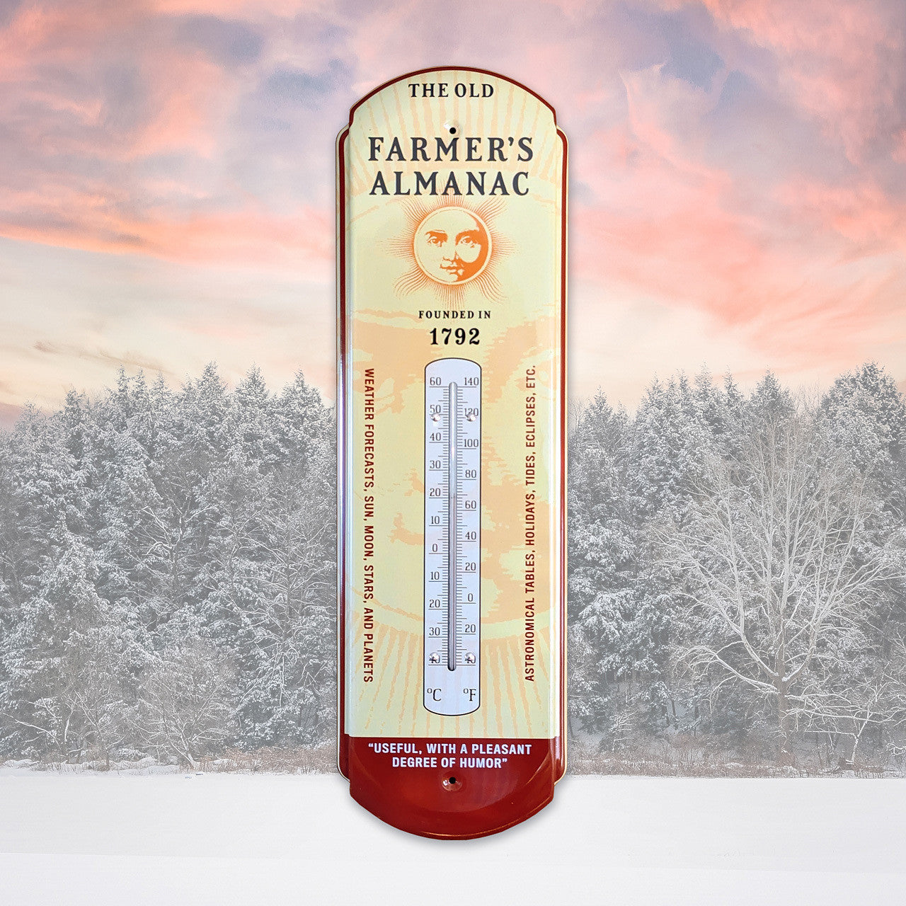 Almanac Thermometer – The Old Farmer's Almanac Store