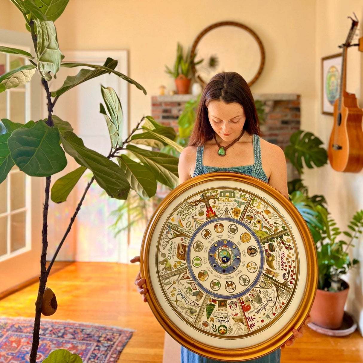 Giclée Art Print - Pagan Wheel of the Year