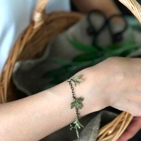 Petite Herb Charm Bracelet