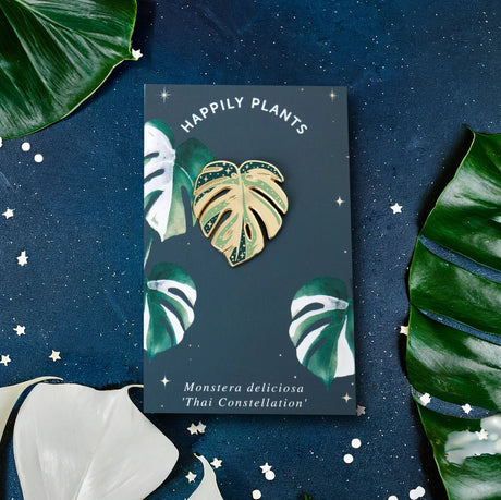Monstera Thai Constellation Pin