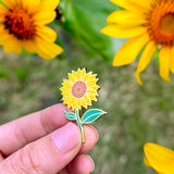 Sunflower Pin