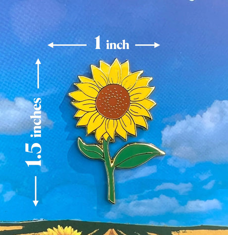Sunflower Pin