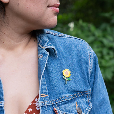 Sunflower Pin