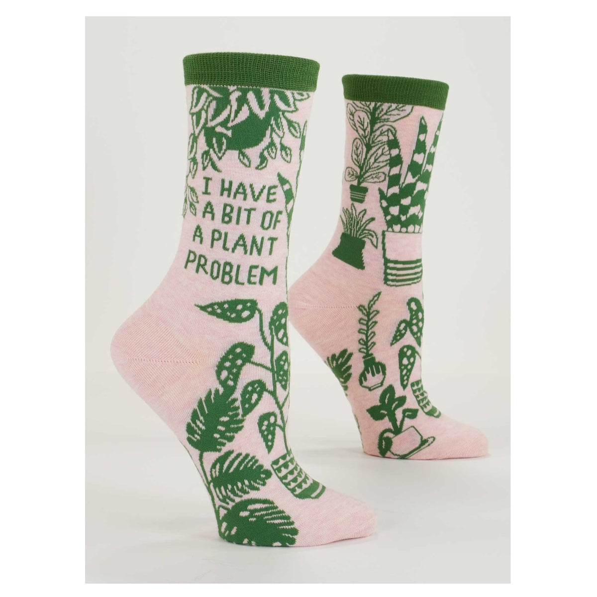 I Have A Bit Of A Plant Problem Crew Socks
