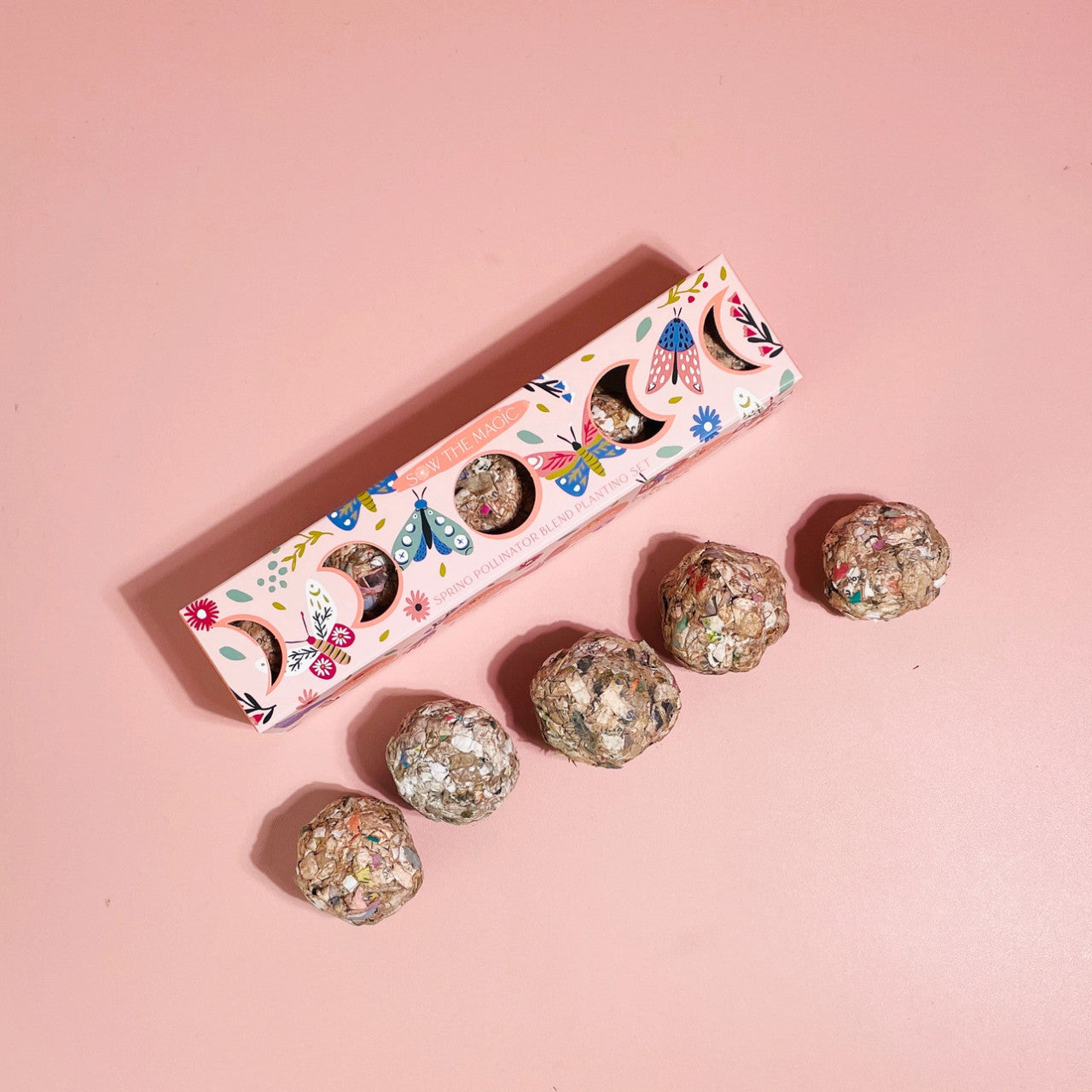 Moon Phase Spring Pollinator Seed Ball Planting Set – The Old