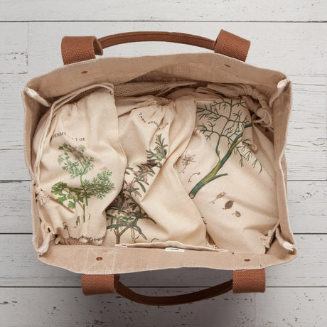 Garden Herbs Reusable Produce Bags