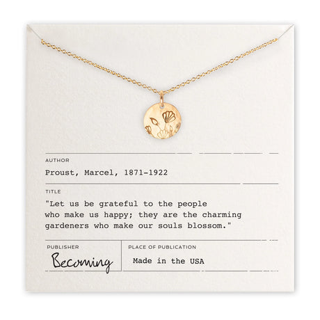 Blossom Necklace - Silver or Gold