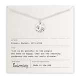 Blossom Necklace - Silver or Gold