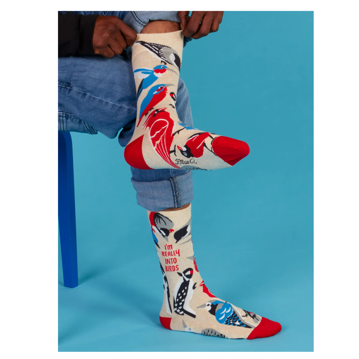 I'm Really into Birds Crew Socks