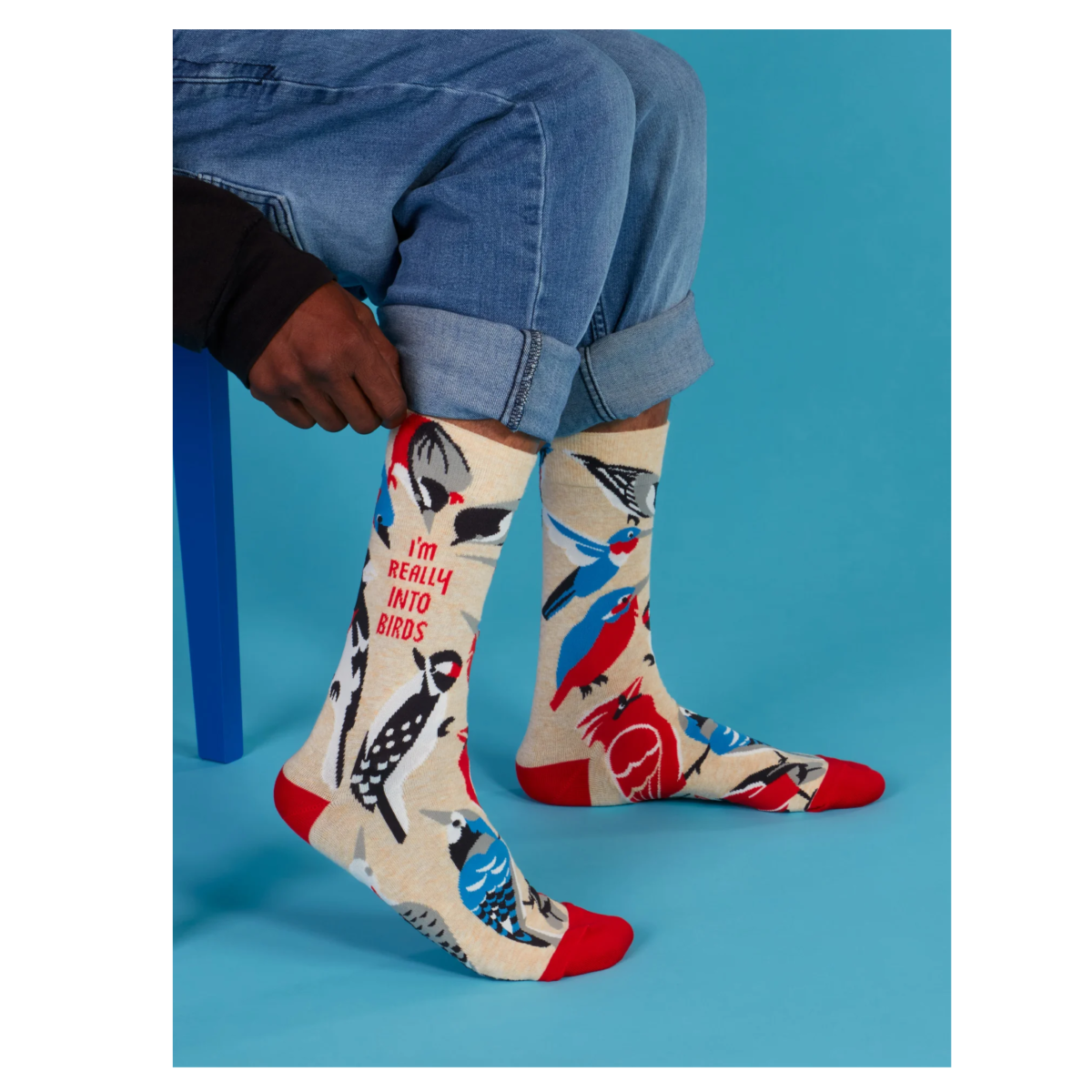 I'm Really into Birds Crew Socks
