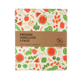 Swedish Dish Cloth 3 pack - Garden Party Prints