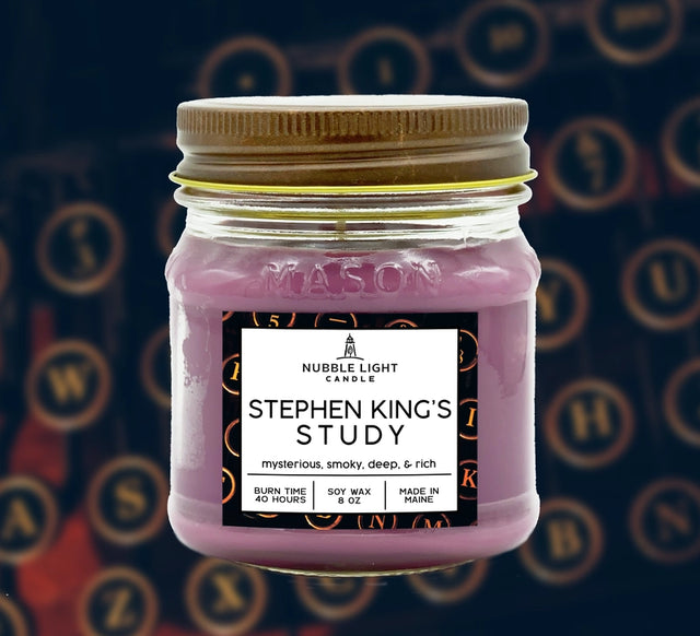 Stephen King's Study 8oz Scented Soy Candle