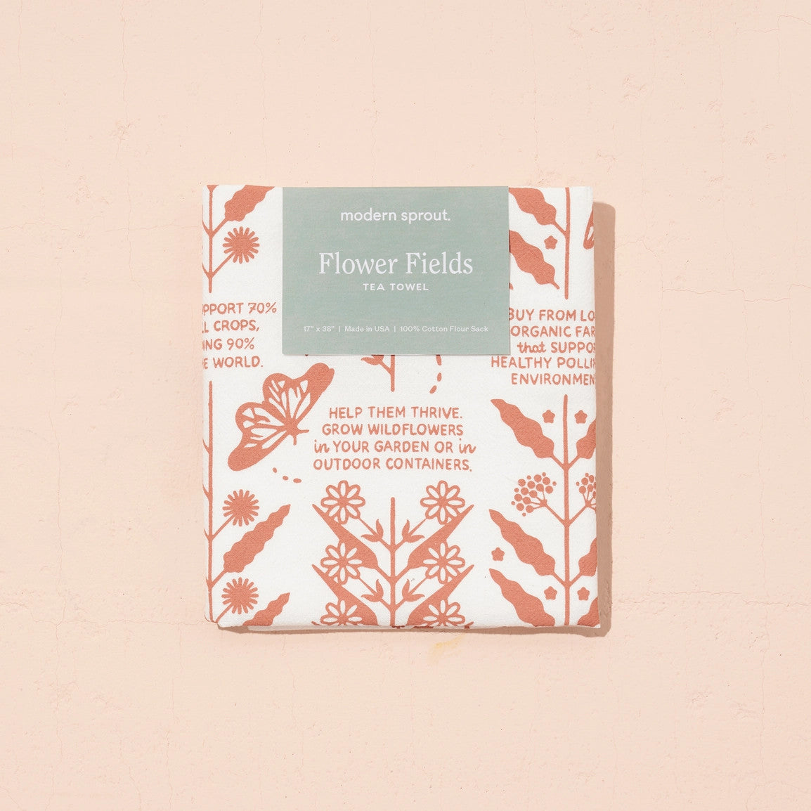 Modern Sprout Tea Towel - Thumbnail 2