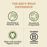 Bee's Wrap Lunch 3 Pack - Garden Party Print