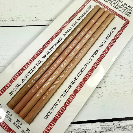 Thoreau & Son - Finest Pencil Set of 4