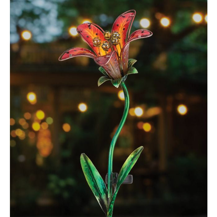 Tiger Lily Solar Stake – The Old Farmer's Almanac Store