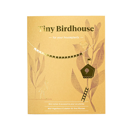 Tiny Birdhouse for Your Plants