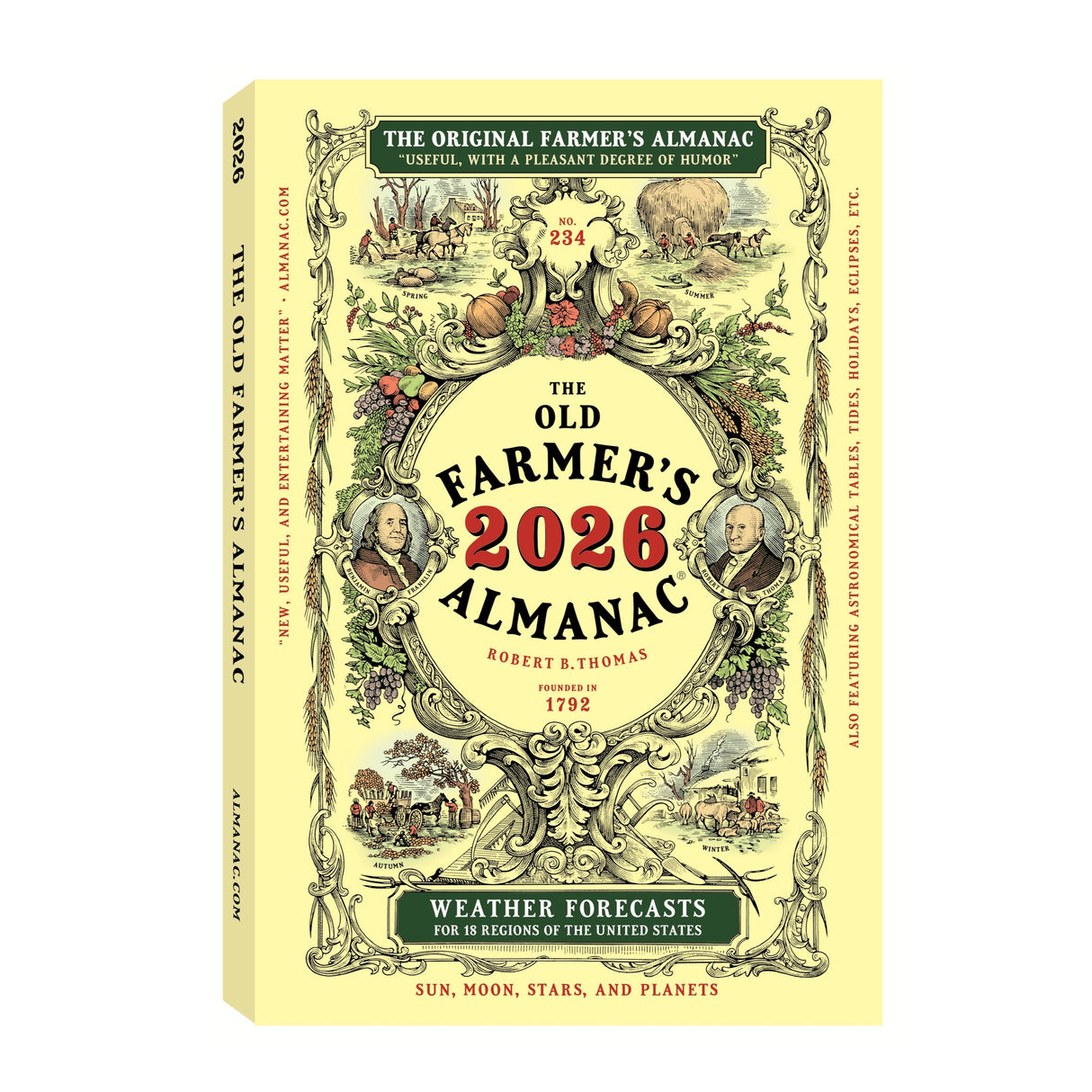 The 2026 Old Farmer's Almanac - Bookstore Edition