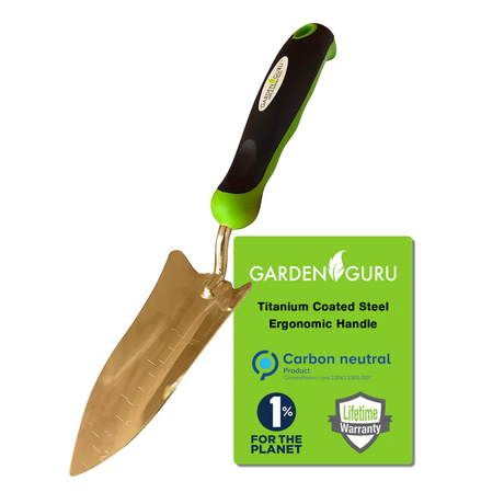 Titanium Coated Garden Transplanter Trowel