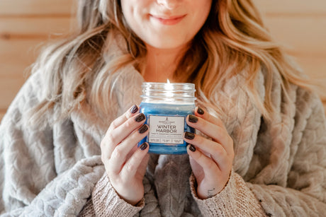 Winter Harbor 8oz Scented Soy Candle