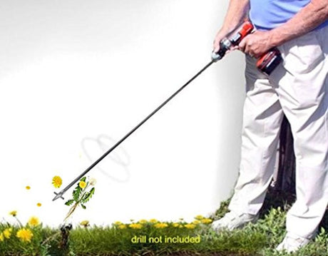 2-Tine Weed Spinner. Drill NOT included.