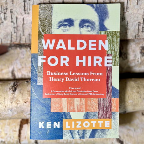 Book cover of 'Walden for Hire' by Ken Lizotte with a textured background
