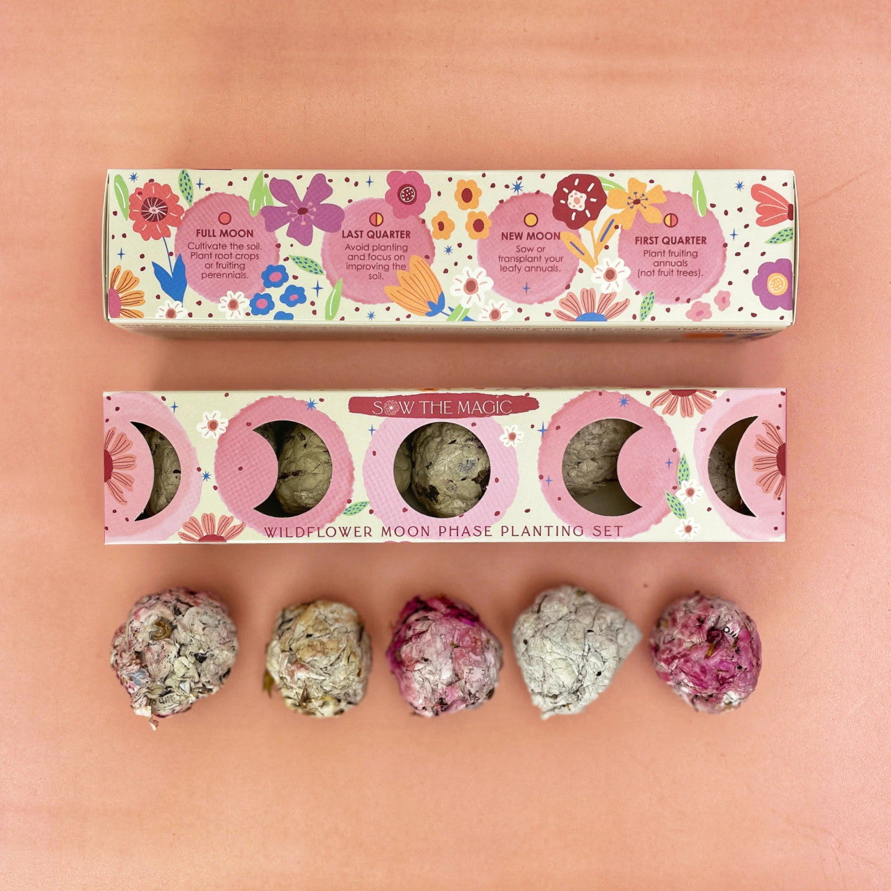 Moon Phase Wildflower Seed Ball Planting Set – The Old Farmer's