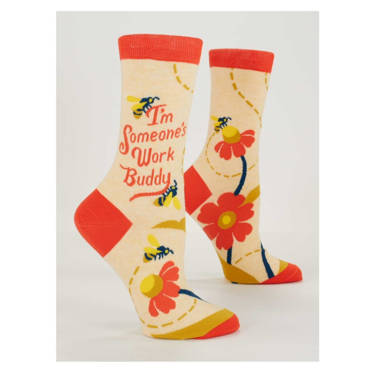 I'm Someone's Work Buddy Crew Socks