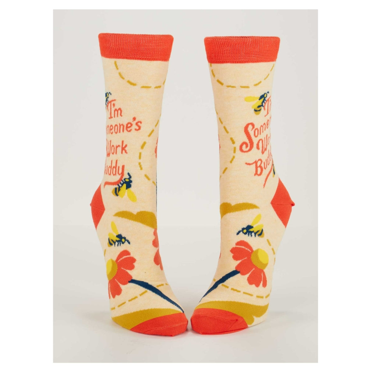 I'm Someone's Work Buddy Crew Socks