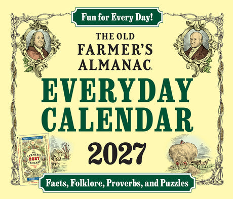 The Old Farmer's Almanac 2027  Everyday Desk Calendar