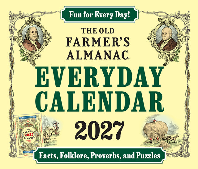 The Old Farmer's Almanac 2027  Everyday Desk Calendar