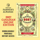 Online  Canadian Edition - 2027  - The Old Farmer's Almanac