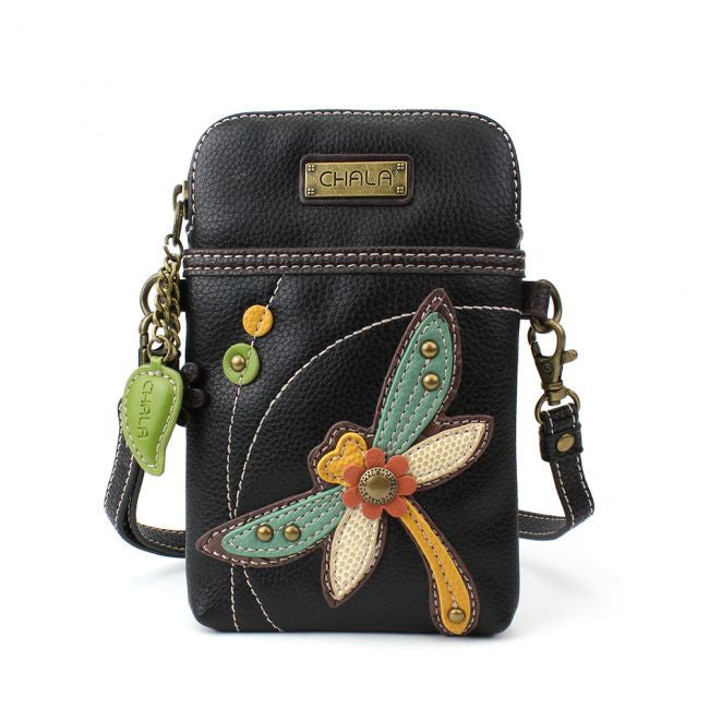 Cell Phone Xbody - Black Dragonfly